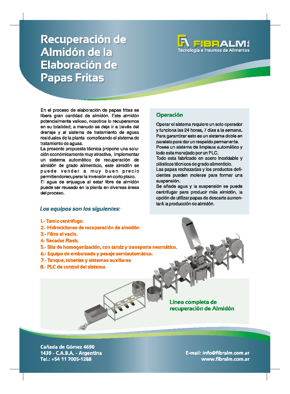 Recuperação de amido